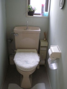 広くて快適なトイレ空間に 広くて快適なトイレ空間に